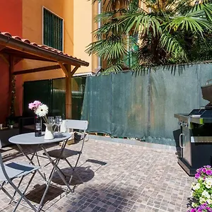 Nye Milan-fiera Life-de Montel Terme-san Siro-ippodromo-allianz Cloud-cozy Flat With Big Terrace Barbecue Appartamento